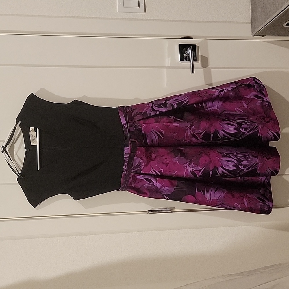 Eliza J Jacquared Dress